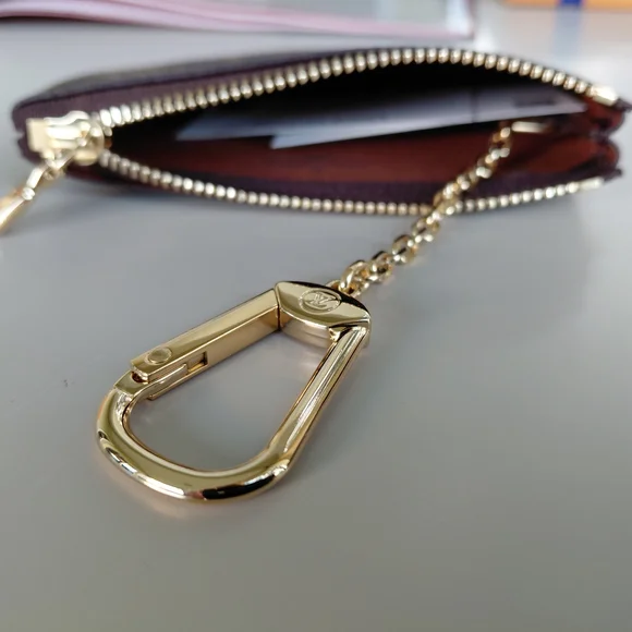 Louis Vuitton Brown Monogram Key Pouch Wallet - Picture 7 of 12